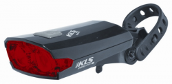 Мигалка задня KLS INDEX USB, 2 діоди, чорна